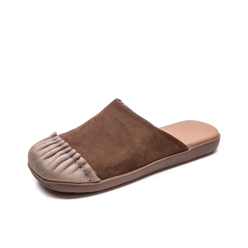 Jay Rubber Sole Closed Toe Slippers Women's-5