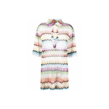 MISSONI Short-Sleeved Dresses Women's Multicolor