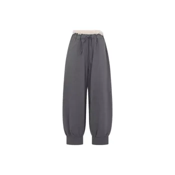 SIMONE ROCHA Exposed Frilly Brief Joggers 'Charcoal'