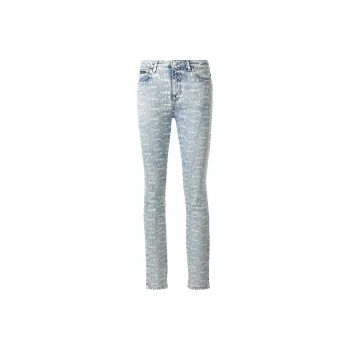 PHILIPP PLEIN Logo Print Skinny Jeans