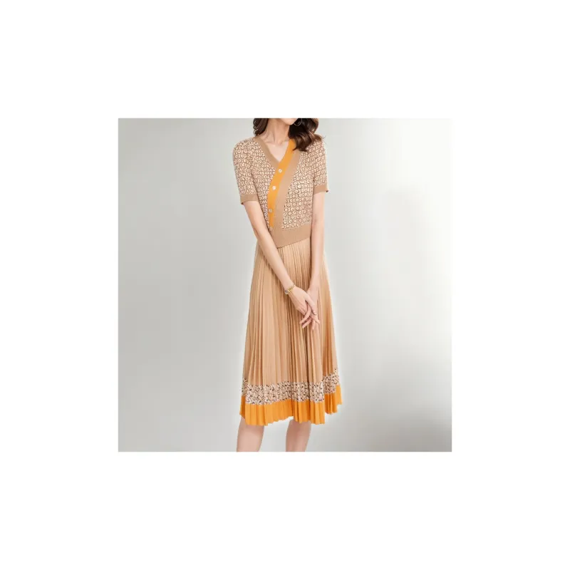 Mapping Short Sleeved Dresses Women's-2
