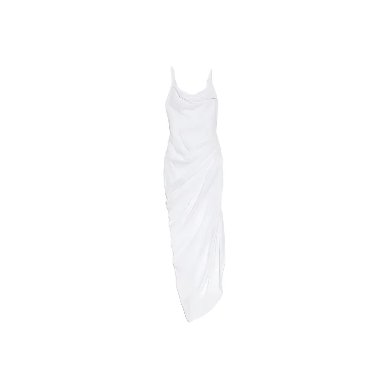 Jacquemus La Robe Saudade Longue 'White'-0