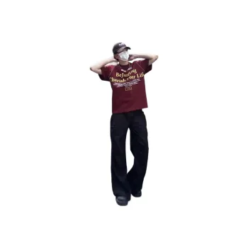 RVANGUARD T Shirts Unisex Burgundy