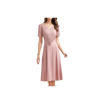 Mapping Short-Sleeved Dresses Women's