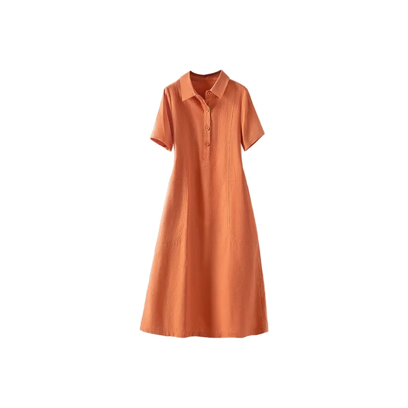 Cypress House Short Sleeved Dress Women's-0