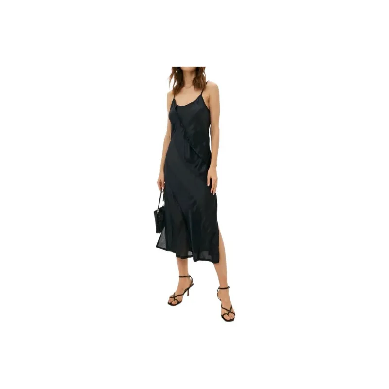 DIESEL Sleeveless Dresses Women's Black-0