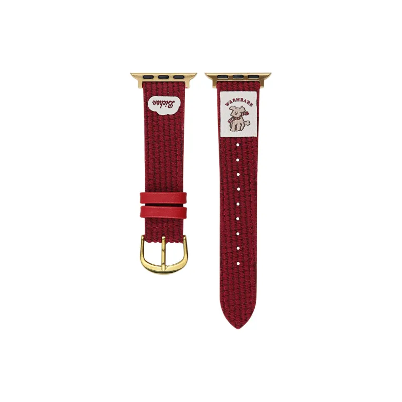 KVZUVUU Watch Band Apple Compatibility Leather-15
