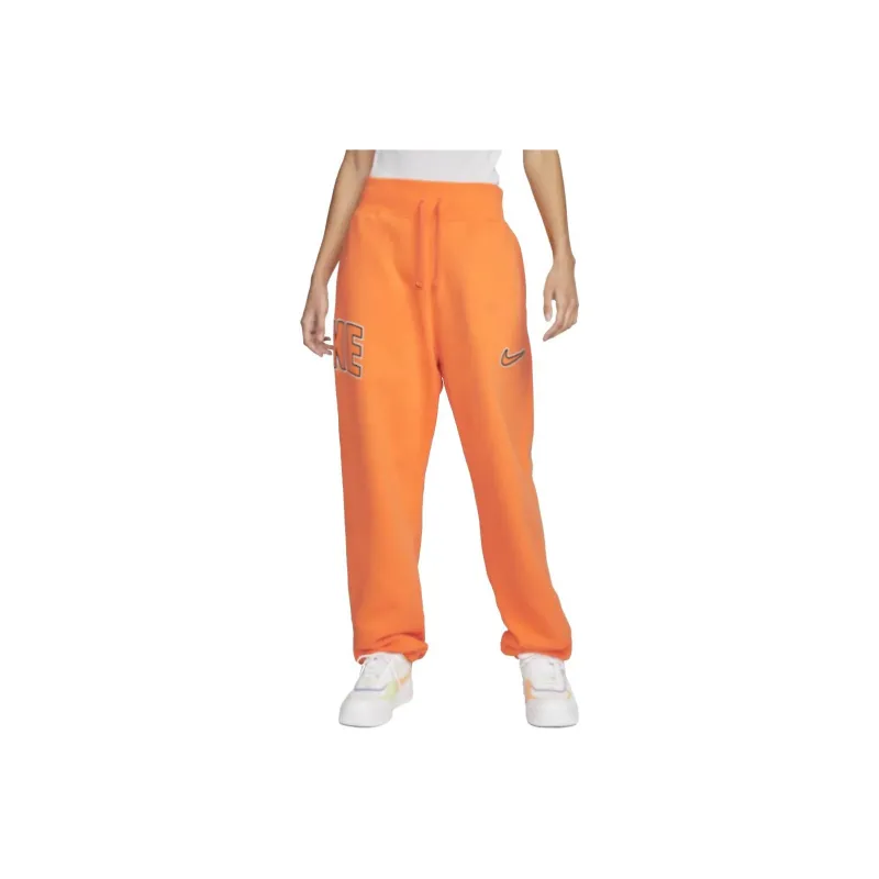 Nike Knitted Sweatpants Women's Orange Red-0