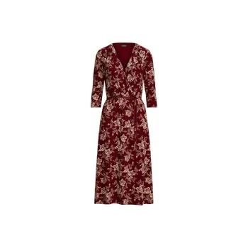 Polo Ralph Lauren Short-Sleeved Dresses Women's Red