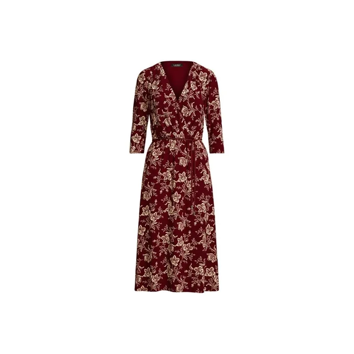 Polo Ralph Lauren Short-Sleeved Dresses Women's Red-0