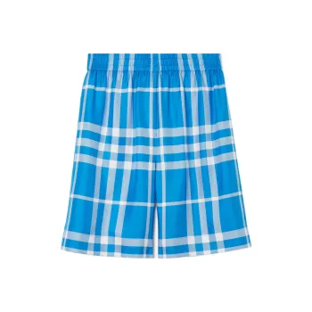 Burberry Casual Shorts Women's Vivid Blue