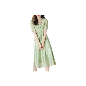 【dme】 Short-Sleeved Dresses Women's