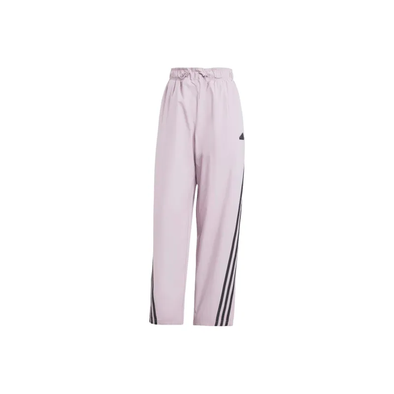 Adidas Future Icons 3-Stripes Woven Pants Knitted Sports Pants Women's Purple-0