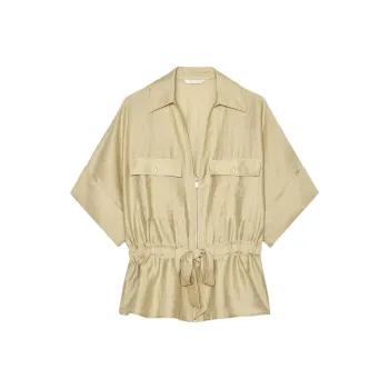 ZARA Shirts Women's Tan