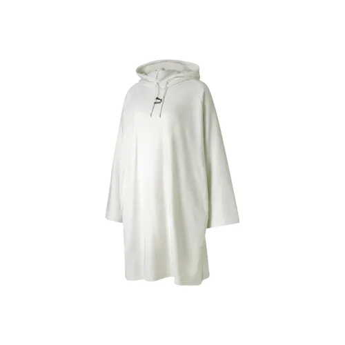 PUMA Long Sleeved Dresses Women's Smoke Gray