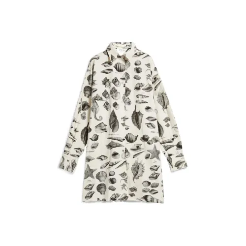 SportMax Long Sleeved Dresses Women's Apricot