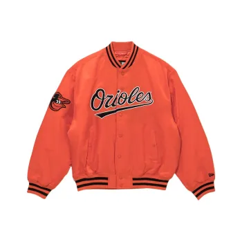 New Era Puffer Jacket Women's Orange