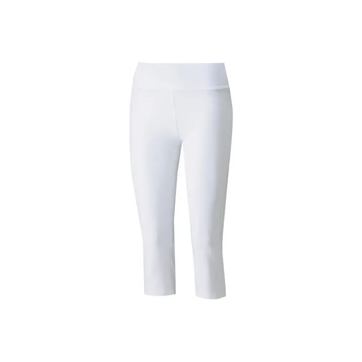PUMA PWRSHAPE PWRSHAPE Women's Golf Capri Pants Casual Pants Women's White-0
