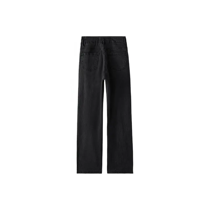 MITUAN Straight Jeans Women's Black-0