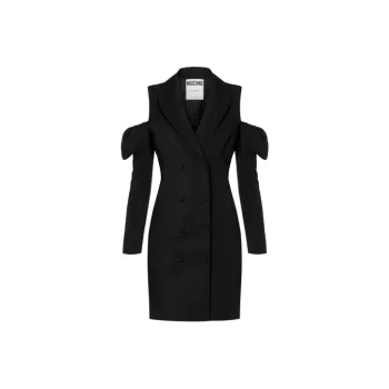 MOSCHINO Long-Sleeved Dresses Women's Black