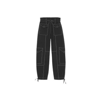 GANNI Light Slub Pocket Trousers