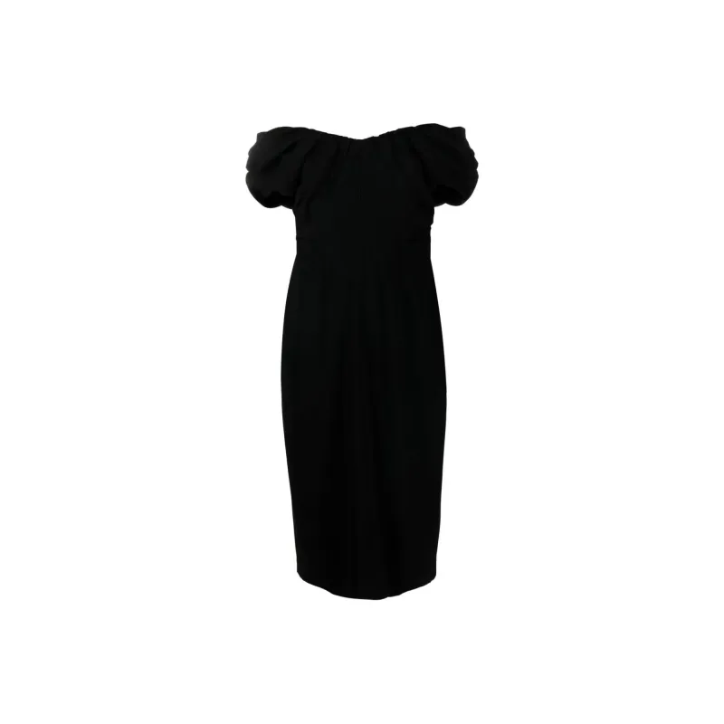 A.L.C. Nora Off-shoulder Midi Dress-0