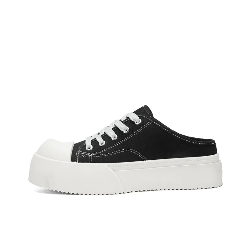 Magelly Anti Slip And Wear Resistant Height Increasing Low Top Casual Shoes Men's Black-0