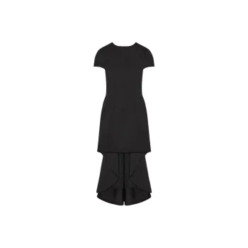 GIVENCHY FW24 Short Sleeved Dress Women's Black