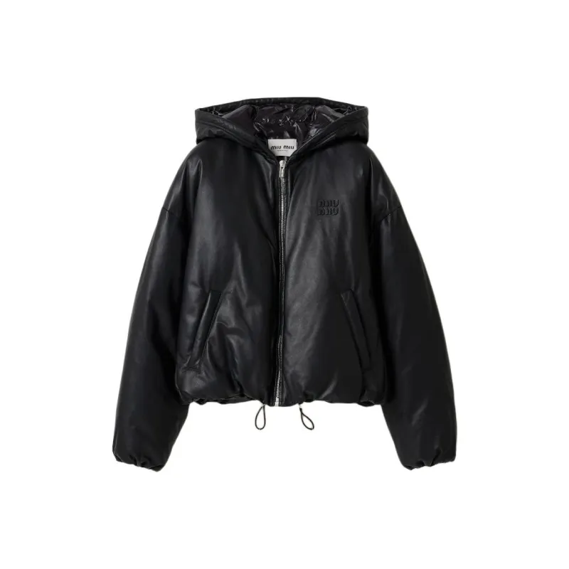 MIU MIU Puffer Jacket Women's Black-0