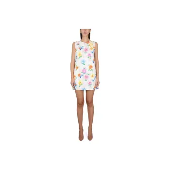 MOSCHINO Sleeveless Dresses Women's White