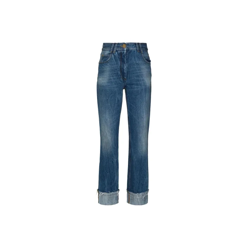 BALMAIN Jeans Women's Blue-0