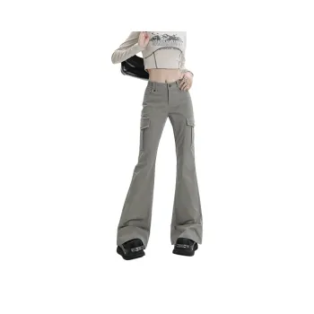Kazakhstan Casual Pants Women's Khaki Green