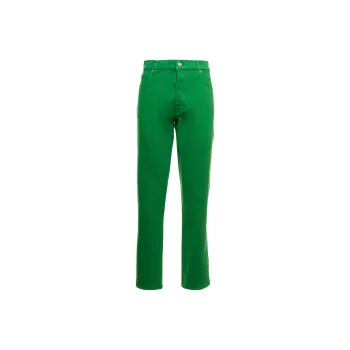 FRAME Le Slouch Mid-Rise Straight Jeans