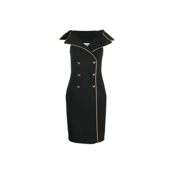 MOSCHINO Teddy button Double breasted Pencil Dress