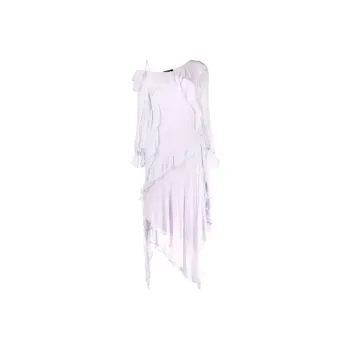 Blumarine Long-Sleeved Dresses Women's Purple