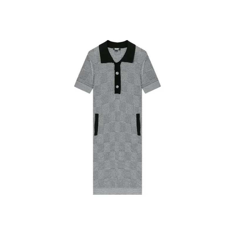 DKNY Short-Sleeved Dresses Women's Black-0