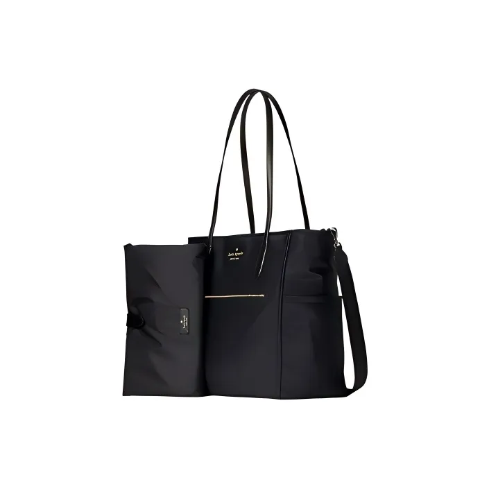 Kate Spade Nylon Handbag Shoulder Bag Crossbody Bag Women's Black-1