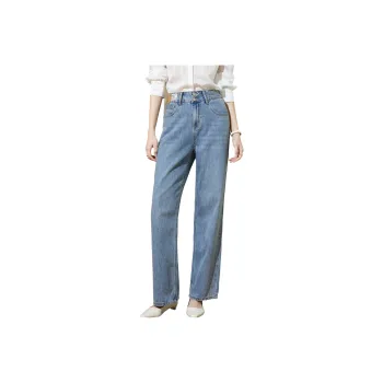 SMEN Jeans Women's Denim Blue