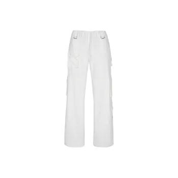 The Kript Cargo Pants Women's White