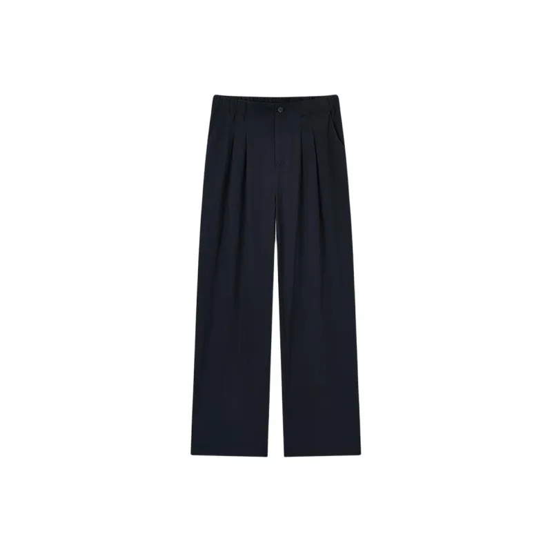 EICHITOO Casual Pants Women's Navy Blue-0