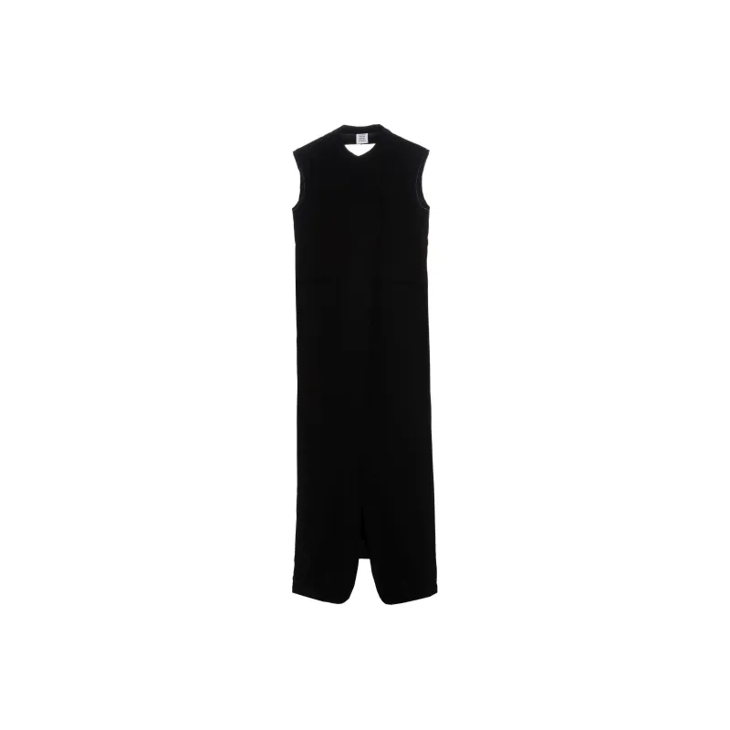 Vetements Sleeveless Dresses Women's Black-0