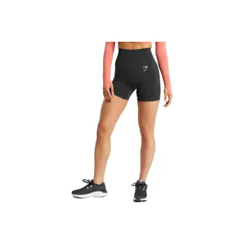 GYMSHARK Casual Shorts Women's Black Mud Limestone