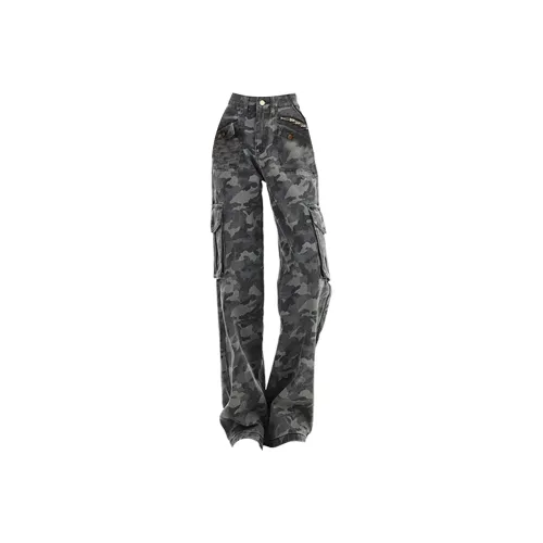 COVER TIME Jeans Women's Camouflage