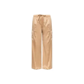 TOM FORD Satin Drawstring Cargo Pants