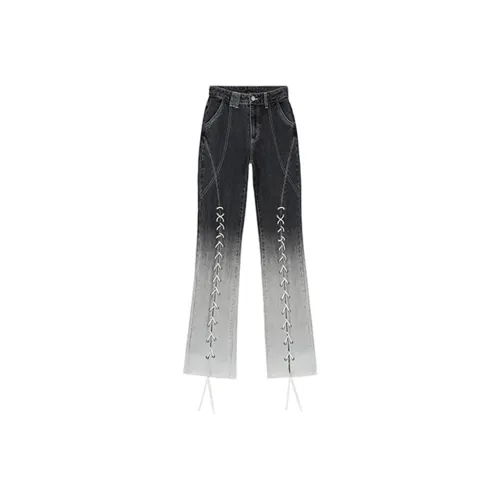AnnoMundi Straight Jeans Women's Gray