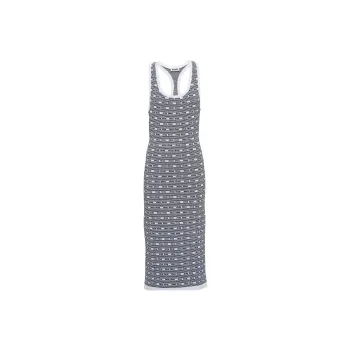 MIU MIU SS23 Sleeveless Dress Women's Black