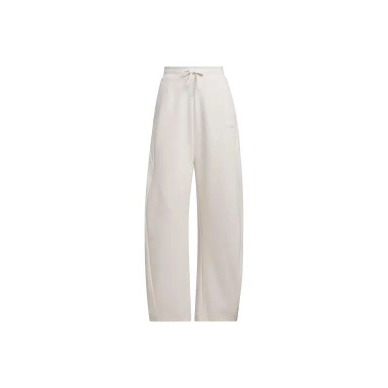 Adidas Fustl Pants Knitted Sweatpants Women's Pink White-0
