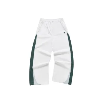FILA FUSION UNIFORM Knitted Sweatpants Women's Standard White