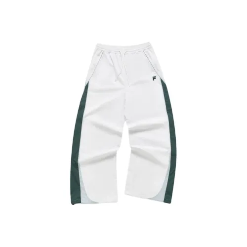 FILA FUSION UNIFORM Knitted Sweatpants Women's Standard White