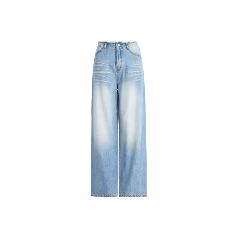 Wen Shan Jeans Women's Light Blue-3